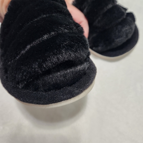 NWOT Amazon Kids Fluffy Slippers Open Toe Slippers - Picture 4 of 6